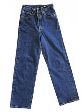 Levi's High-Waisted Straight Leg Jeans